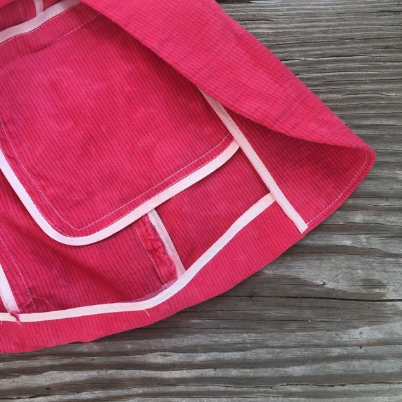 Theory Marbled Tie-Dye Blazer Red Pink Raspberry Linen Womens Size 2 - Picture 6 of 8